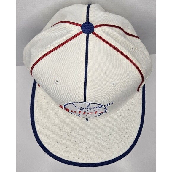 Vintage Hardwood Classics Reebok Washington Bullets Fitted Hat Size 7 1/4 - Picture 2 of 6